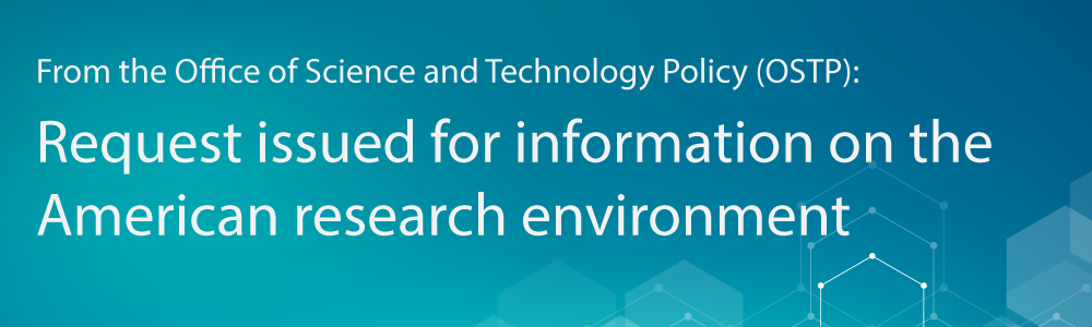 Request from OSTP