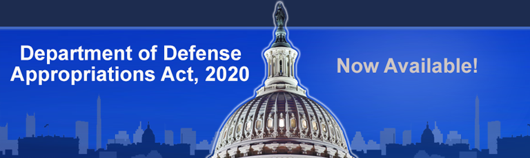 Department Of Defense Appropriations Act 2020 Defense Technical Information Center 6377